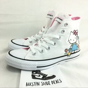 New converse x hello kitty hi top shoes women’s